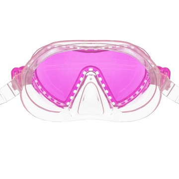 Wide-angle HD anti-fog children's diving mask