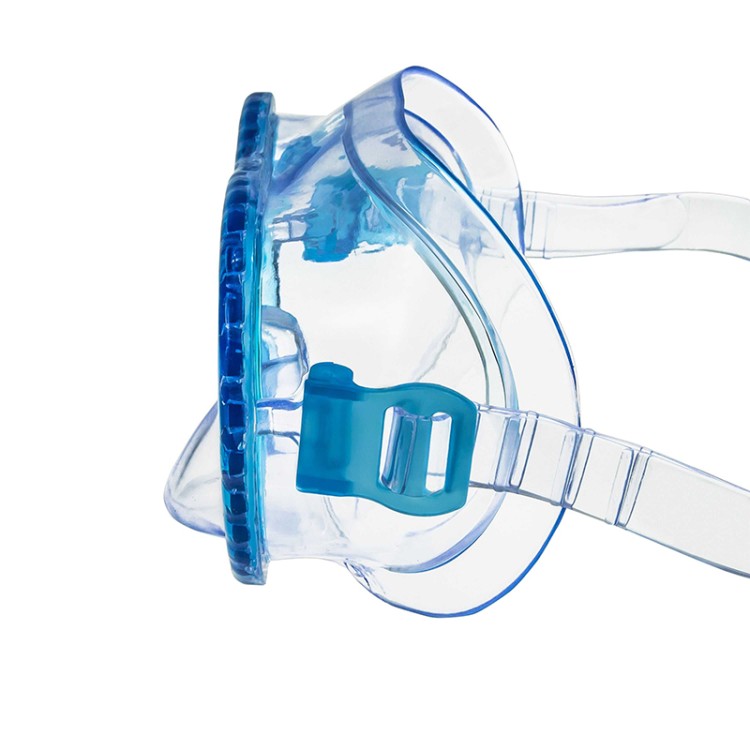 Wide-angle HD anti-fog children's diving mask