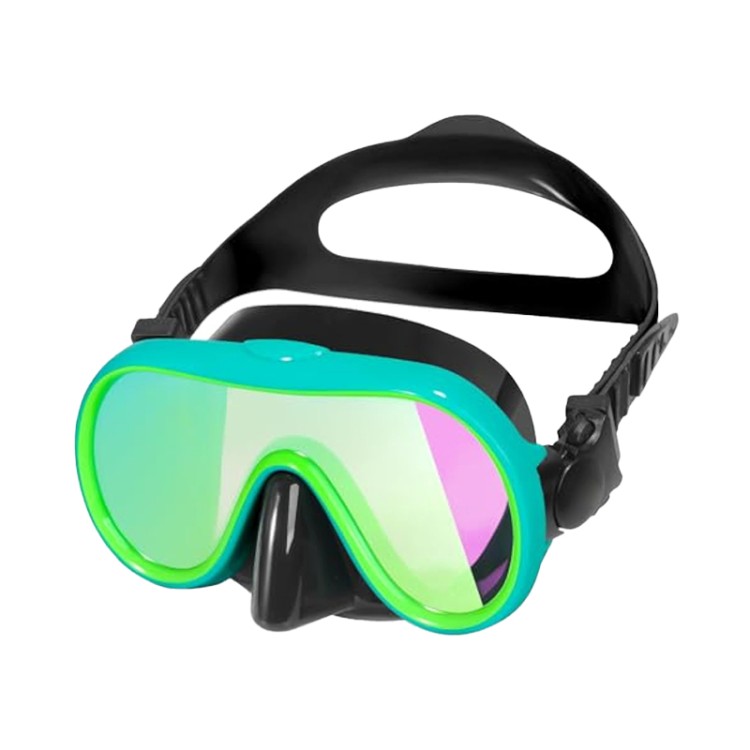 Anti-glare and UV-proof children's diving mask