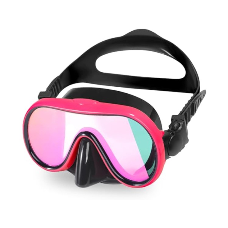 Anti-glare and UV-proof children's diving mask