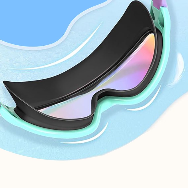 Anti-glare and UV-proof children's diving mask