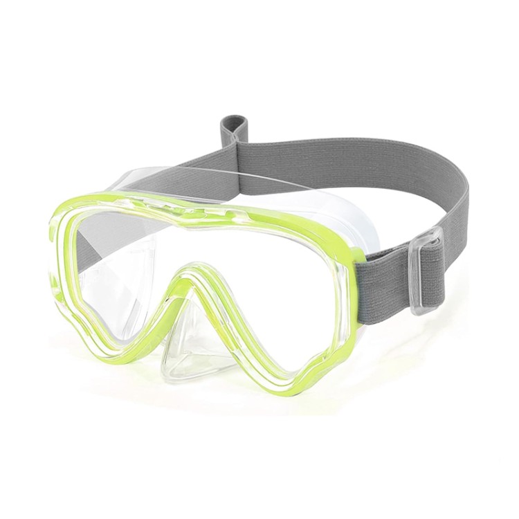 Anti-fog with nose mask children's diving mask