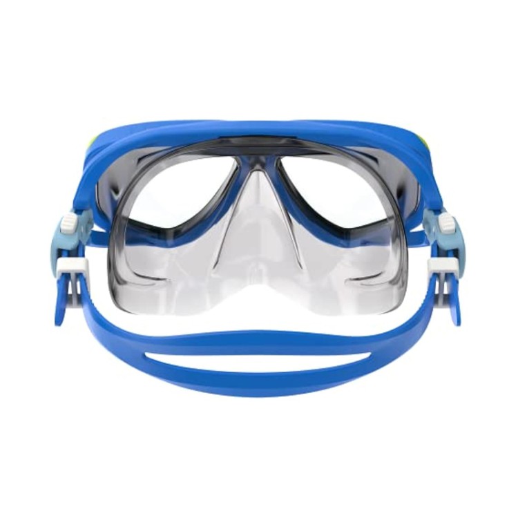 Anti-fog and leak-proof double-lens children's diving mask