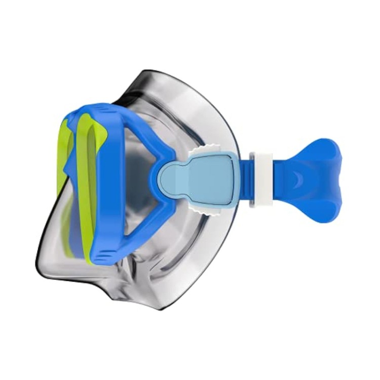 Anti-fog and leak-proof double-lens children's diving mask