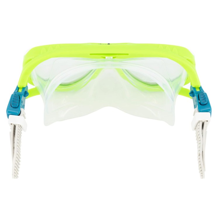 Translucent two-color anti-fog children's diving mask