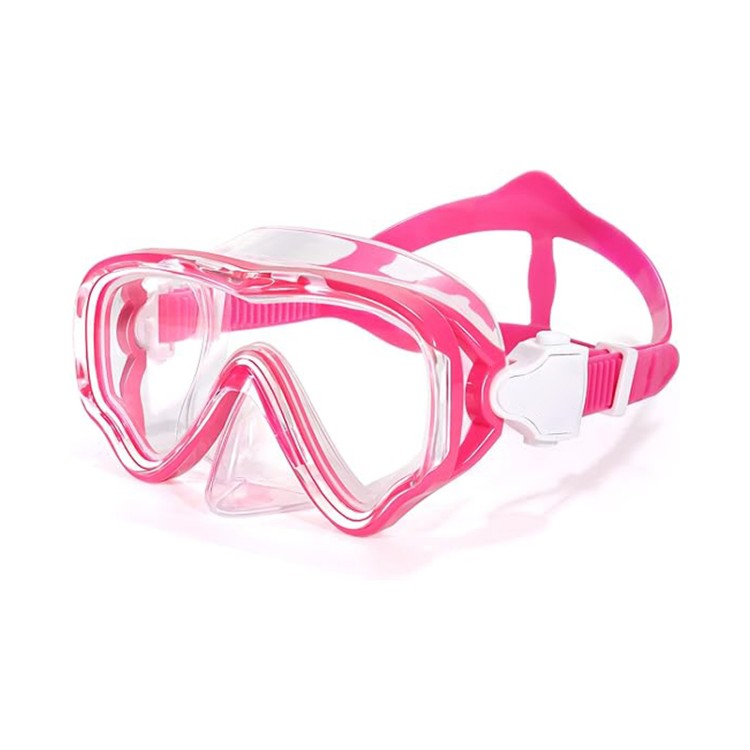 Anti-fog clear vision children's diving mask