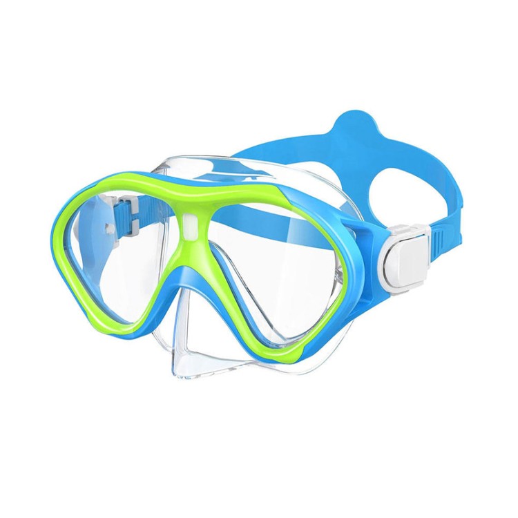 HD anti-fog luminous frame children's diving mask