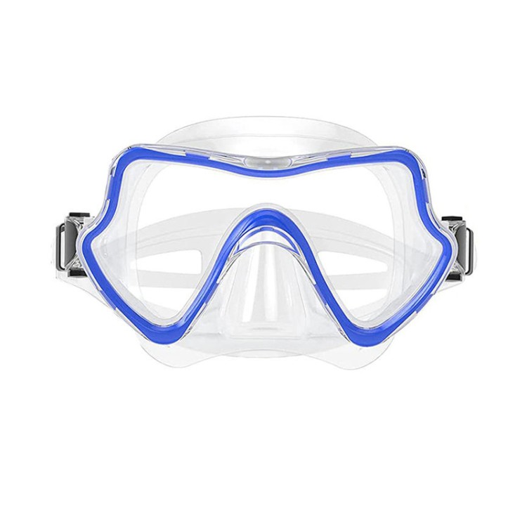 High quality wide viewing angle children's diving mask