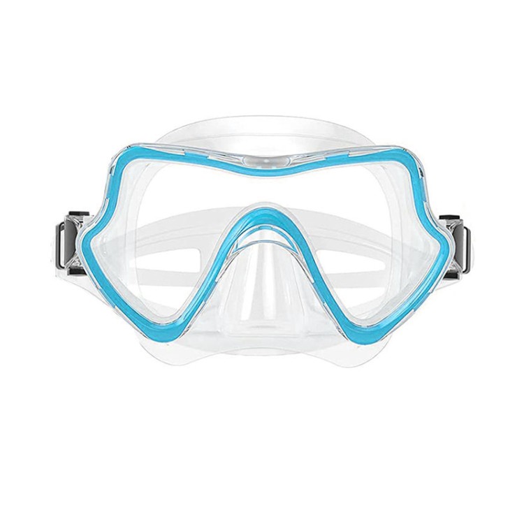 High quality wide viewing angle children's diving mask