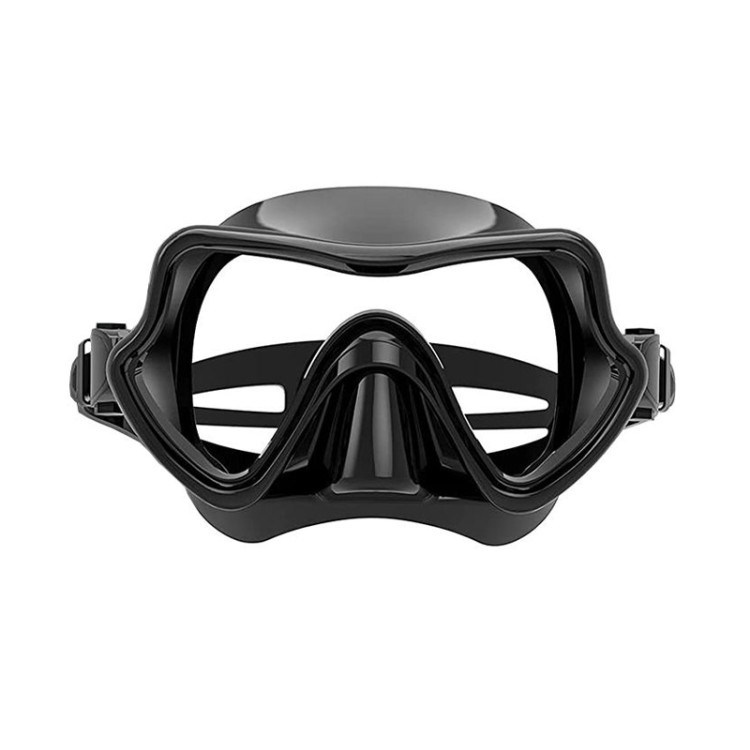 High quality wide viewing angle children's diving mask
