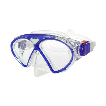 High quality transparent tempered glass children's diving mask
