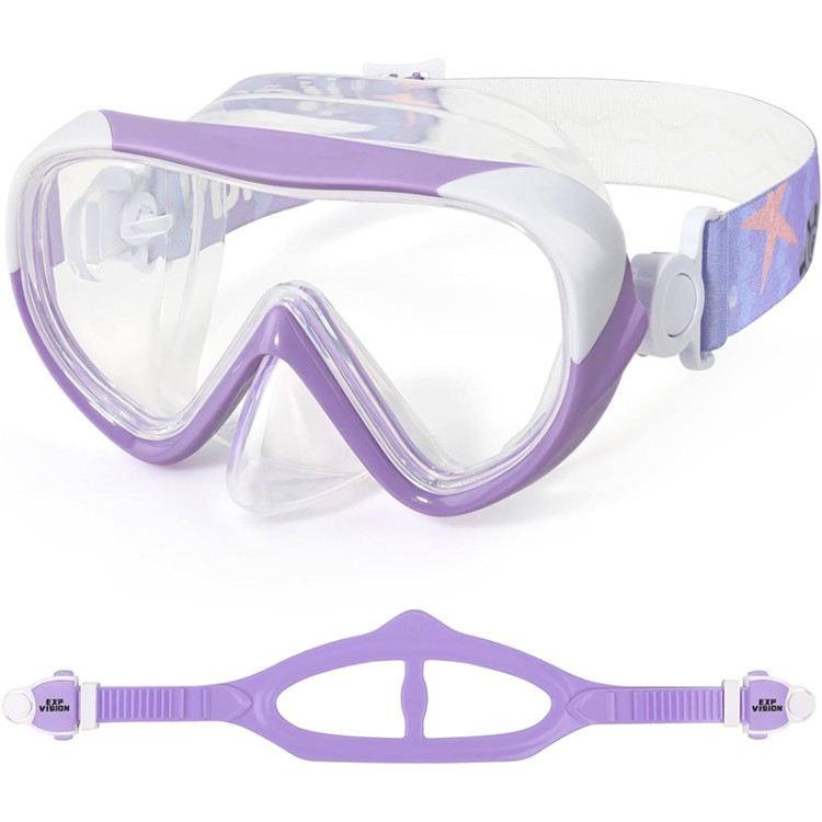180° Anti-fog and anti-leak children's diving mask
