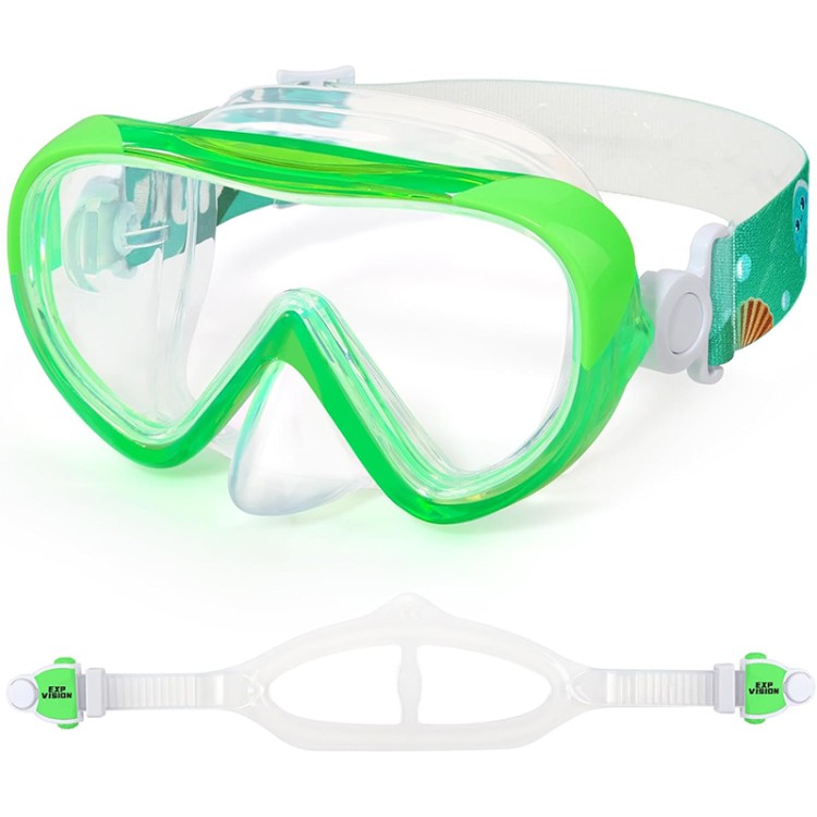 180° Anti-fog and anti-leak children's diving mask
