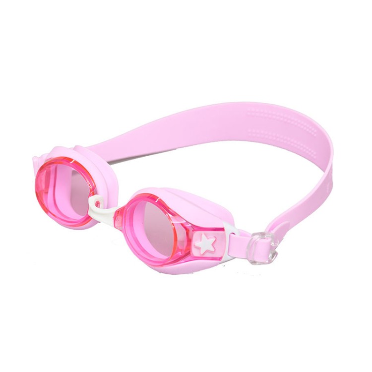 HD anti-fog silicone children's swimming goggles