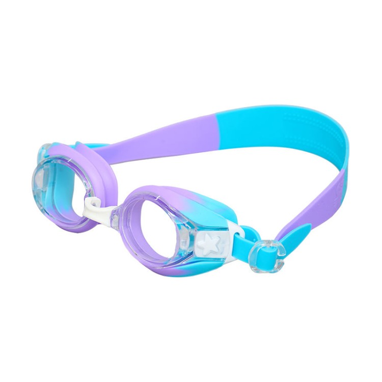 HD anti-fog silicone children's swimming goggles