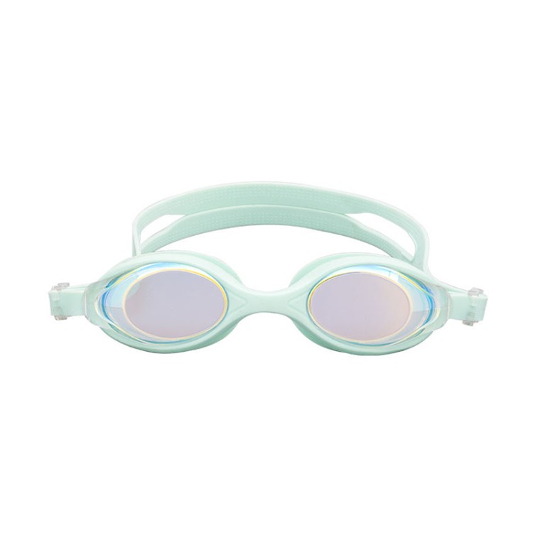 HD anti-fog electroplating children's swimming goggles