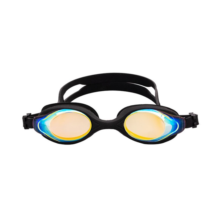 HD anti-fog electroplating children's swimming goggles