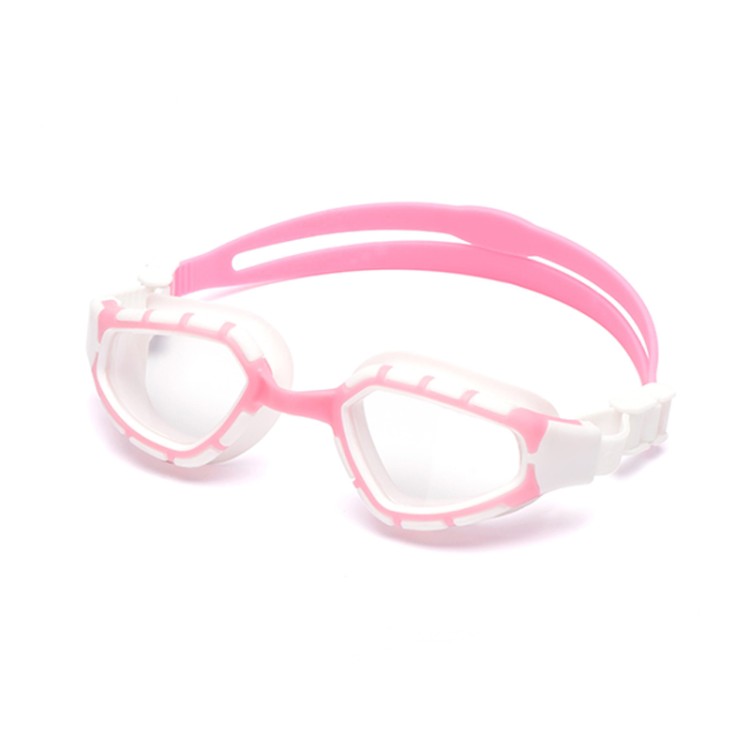 Anti-fog silicone adjustable children's swimming goggles