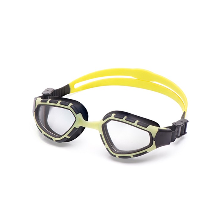 Anti-fog silicone adjustable children's swimming goggles