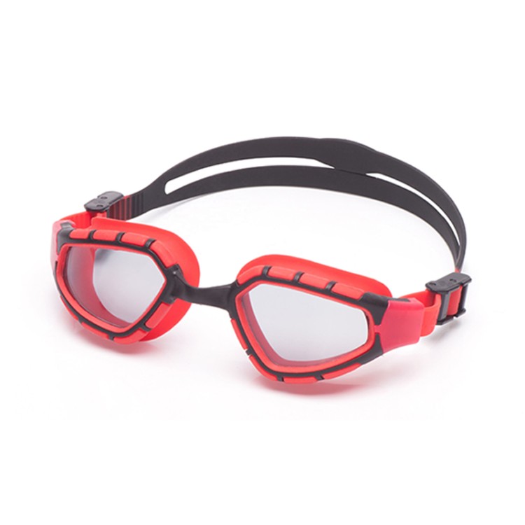 Anti-fog silicone adjustable children's swimming goggles