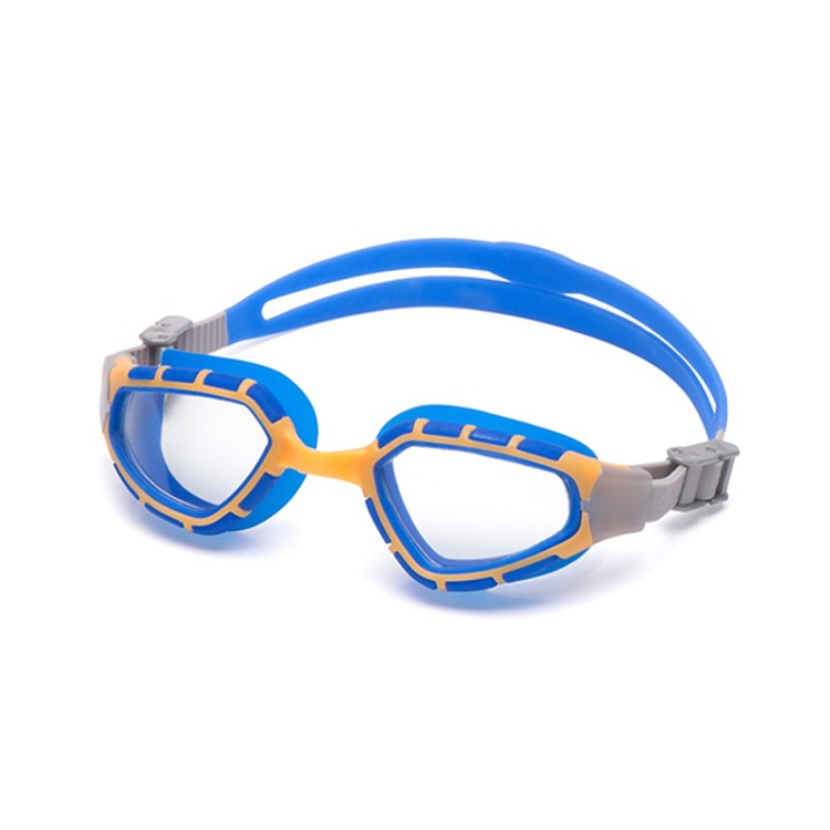 Anti-fog silicone adjustable children's swimming goggles