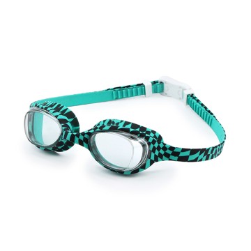 Fashion printed HD children's swimming goggles