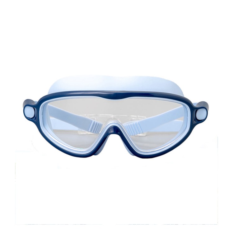 One-piece large frame high-definition children's swimming goggles