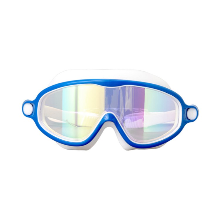 One-piece large frame high-definition children's swimming goggles