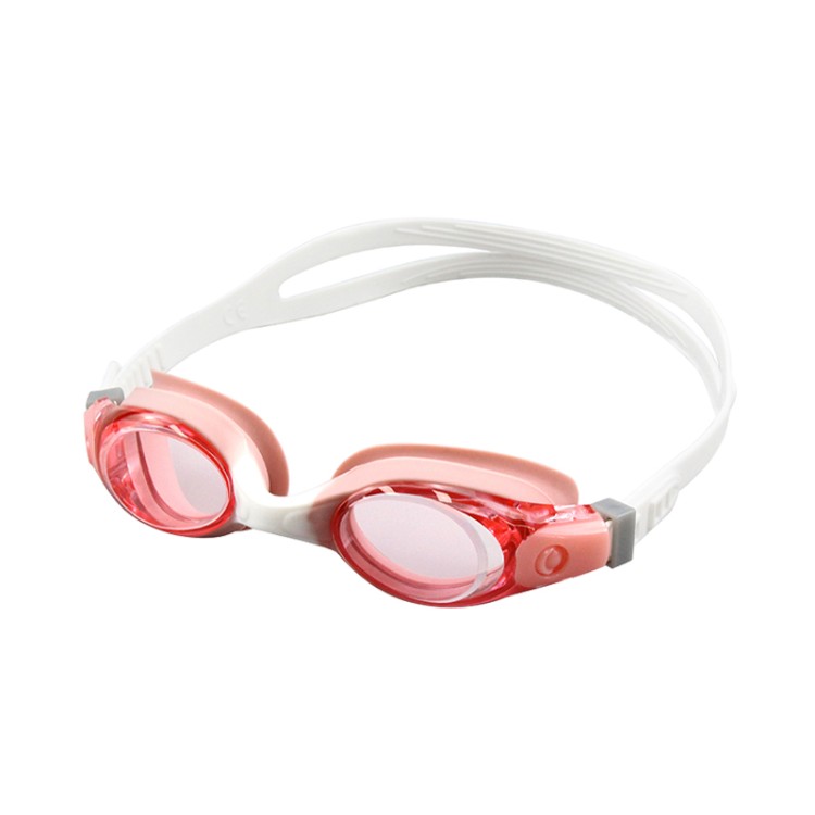 Color matching anti-fog silicone children's swimming goggles