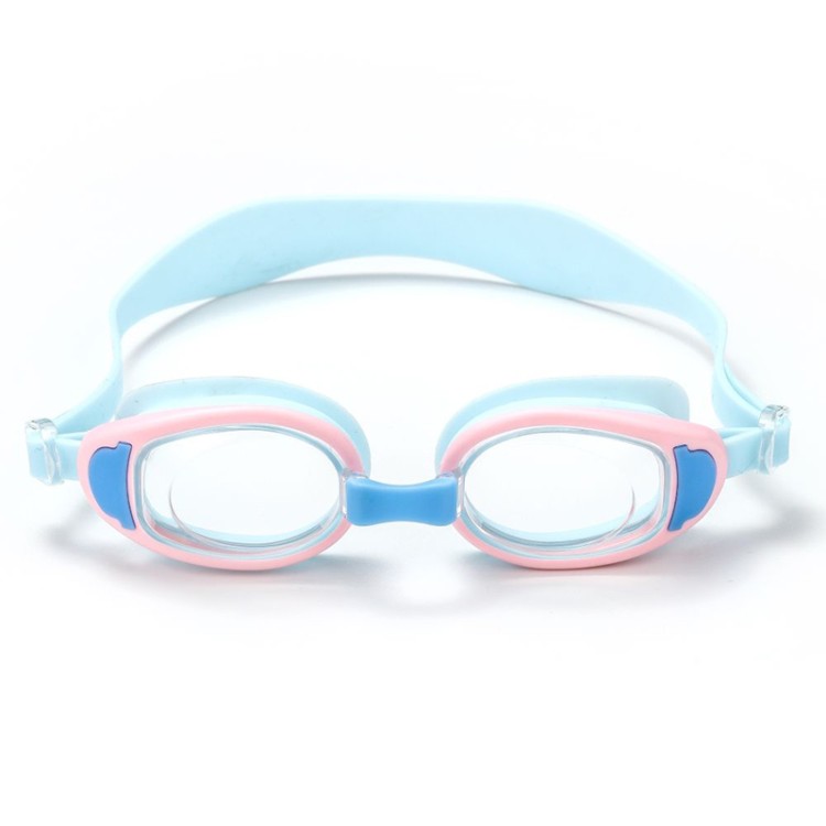 Simple anti-fog adjustable children's swimming goggles