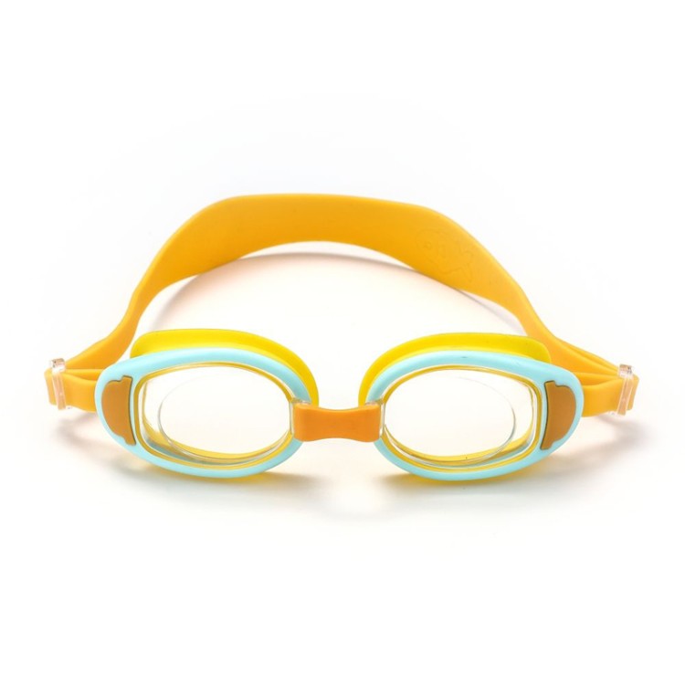 Simple anti-fog adjustable children's swimming goggles