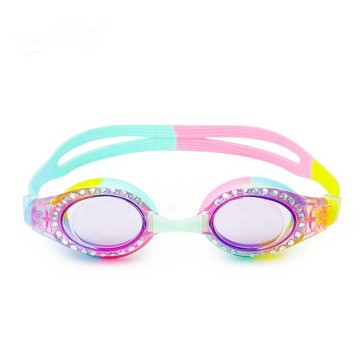 Colorful and stylish anti-fog children's swimming goggles