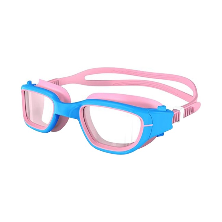 Durable anti-fog adjustable children's swimming goggles