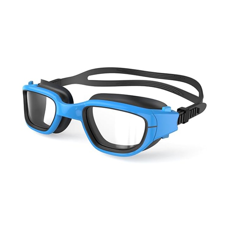 Durable anti-fog adjustable children's swimming goggles