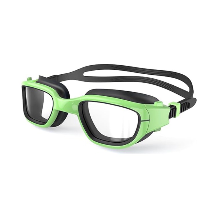 Durable anti-fog adjustable children's swimming goggles