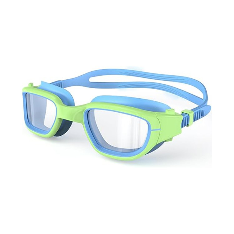 Durable anti-fog adjustable children's swimming goggles