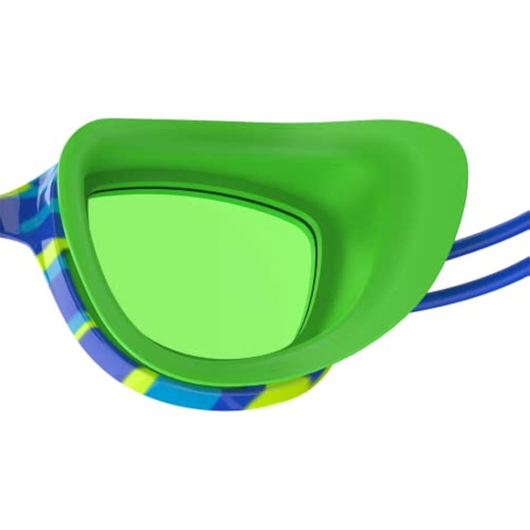 Printed anti-fog elastic rope children's swimming goggles