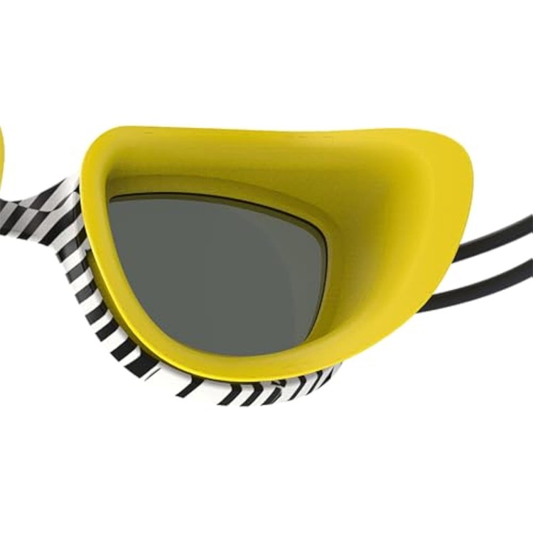 Fashion printed elastic rope children's swimming goggles