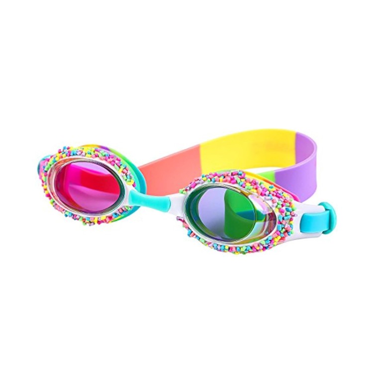 Sweet and cute anti-fog children's swimming goggles