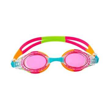 Colorful rhinestone anti-fog children's swimming goggles